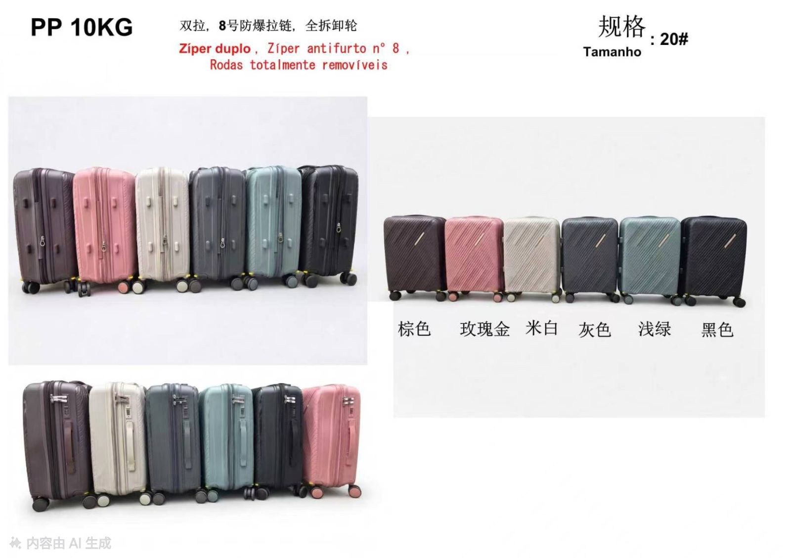 批发旅行箱Malas