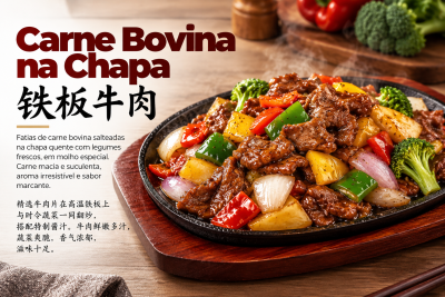铁板牛肉